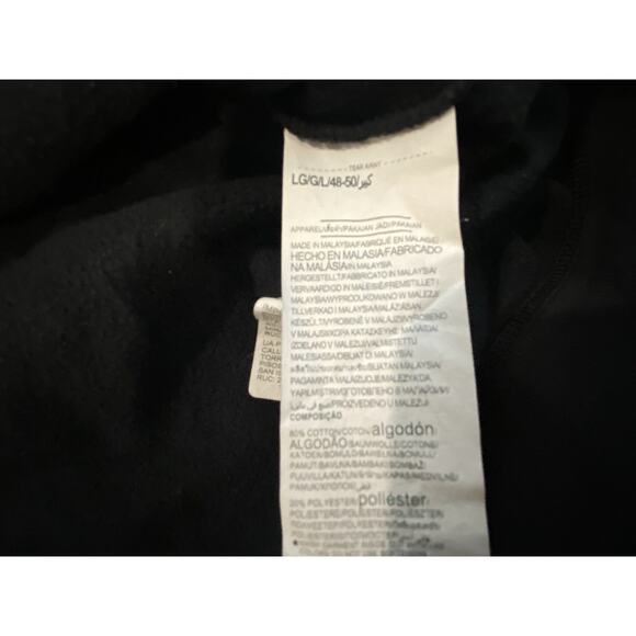 Under Armour Black Freedom USA Flag Neck Gaiter Hoodie L Large Loose EUC Men’s - Picture 3 of 4